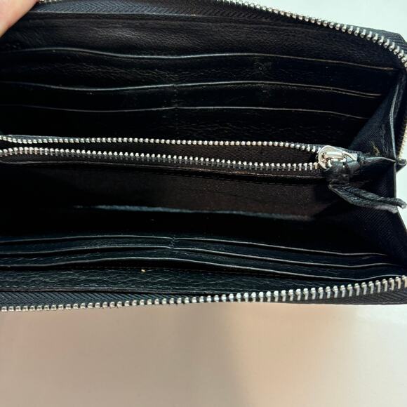 Chloe Black Leather Paddington Wallet With Key Use As Clutch - Picture 10 of 12